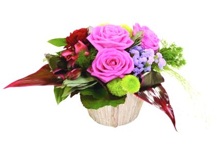 Pembe çiçeklerinden hazırlanmı�