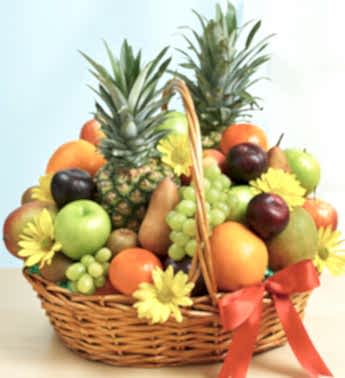 Ananas mango portakal ve yerli mevs